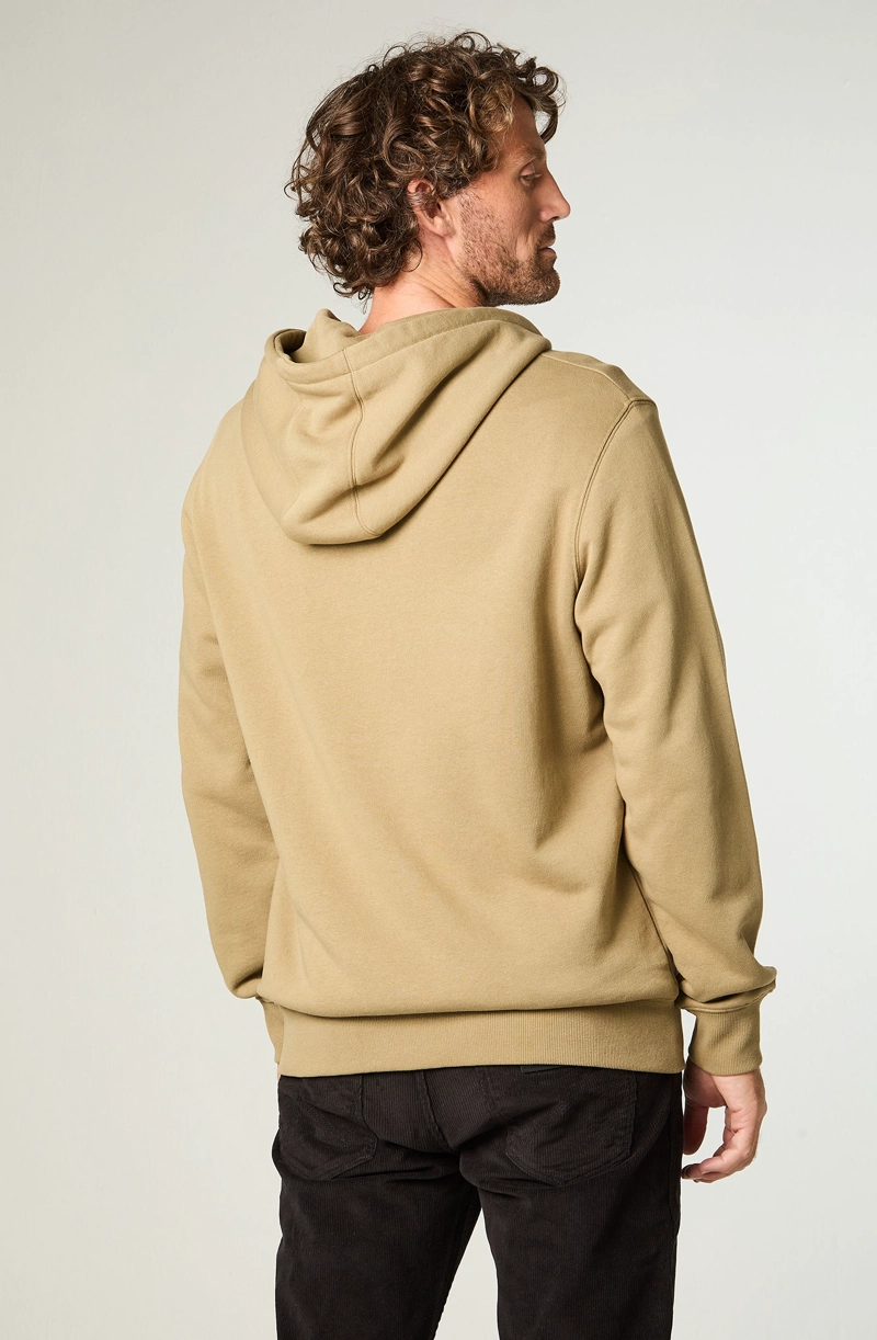 POLERON HOMBRE HOODIE FULL ZIPER REGULAR FIT ALOE - 4