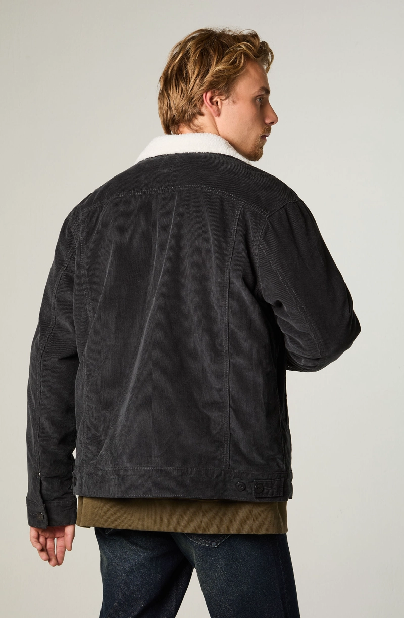CHAQUETA HOMBRE REGULAR GRIS COTELE - 4