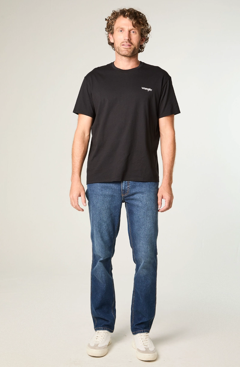 POLERA HOMBRE SS VINTAGE TEE REGULAR FIT NEGRO - 2