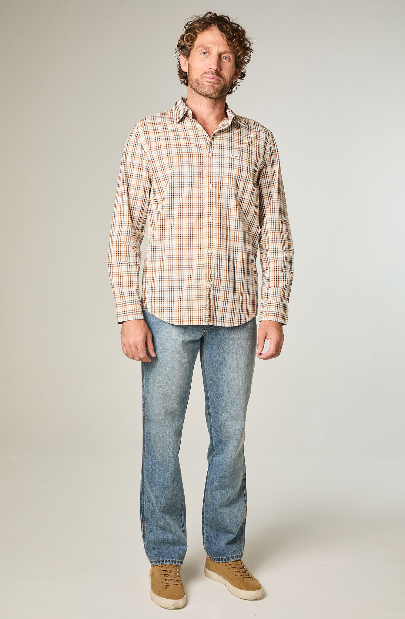 CAMISA HOMBRE 1 POCKET POPLIN REGULAR FIT BLANCO - 2