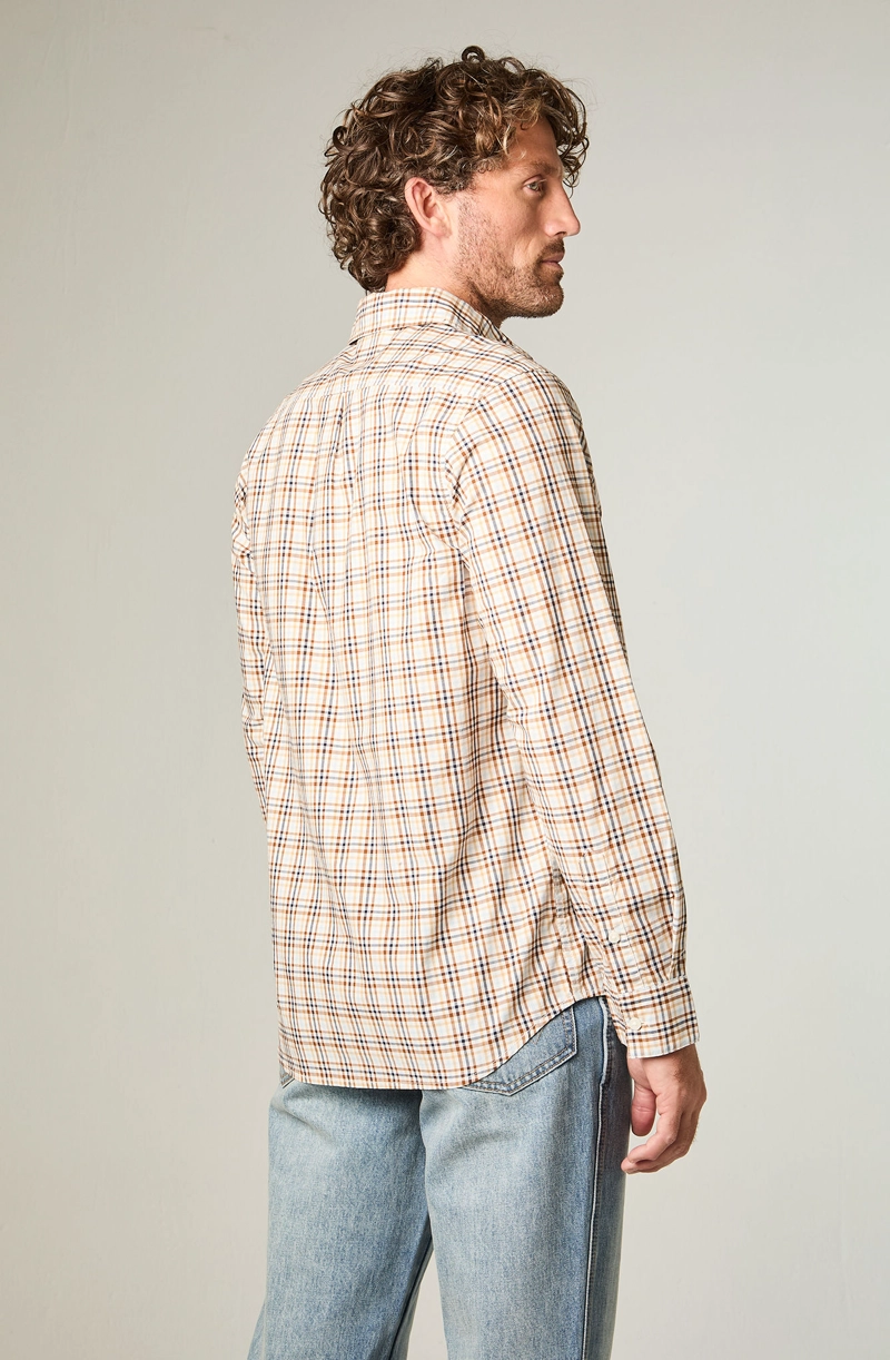 CAMISA HOMBRE 1 POCKET POPLIN REGULAR FIT BLANCO - 4
