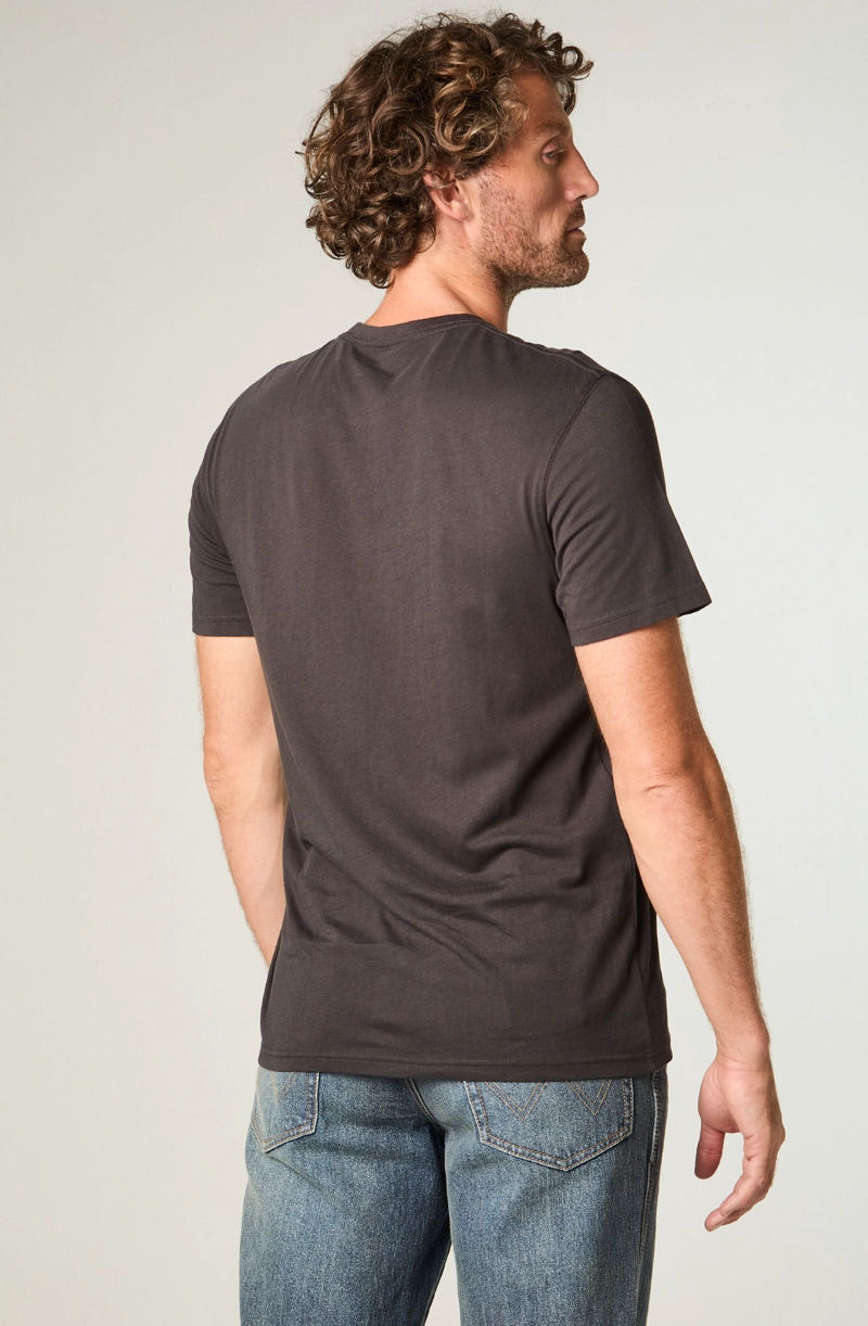 POLERA HOMBRE SS POCKET TEE REGULAR FIT NEGRO - 4