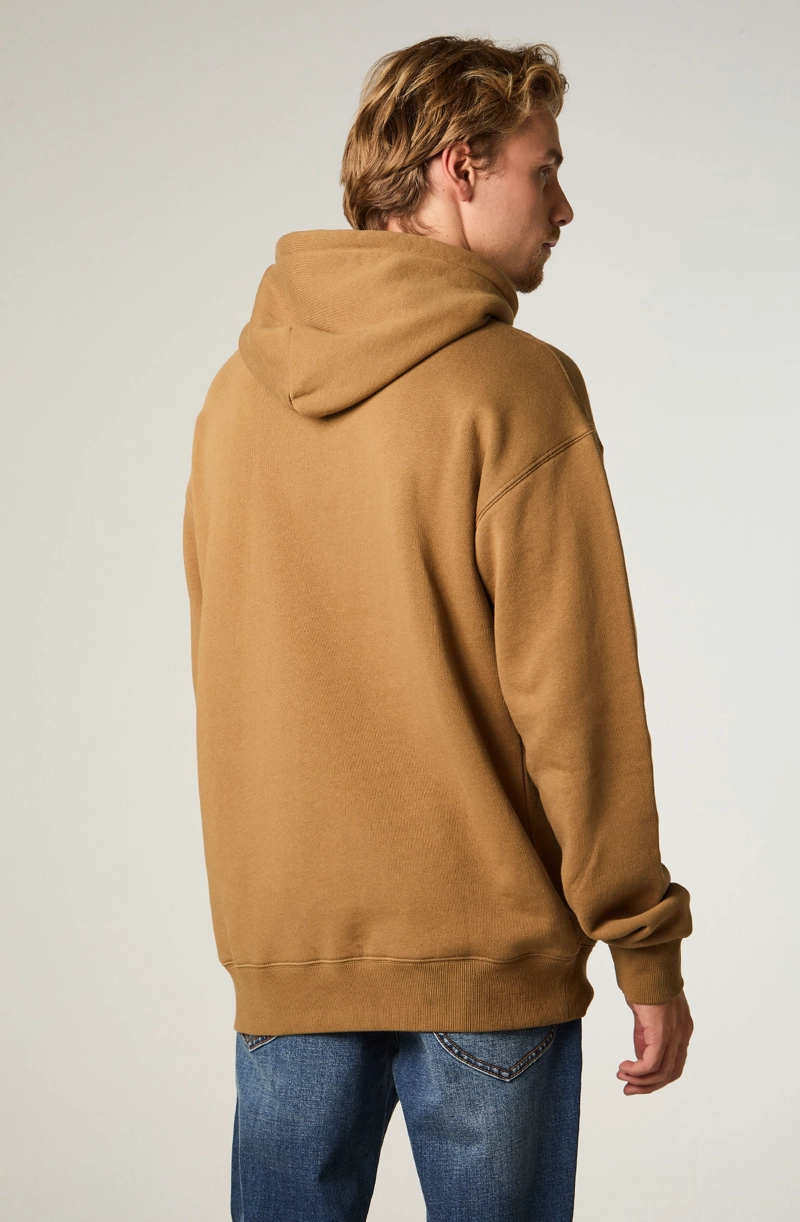 POLERON HOMBRE LOOSE TOSTADO HOODIE - 4