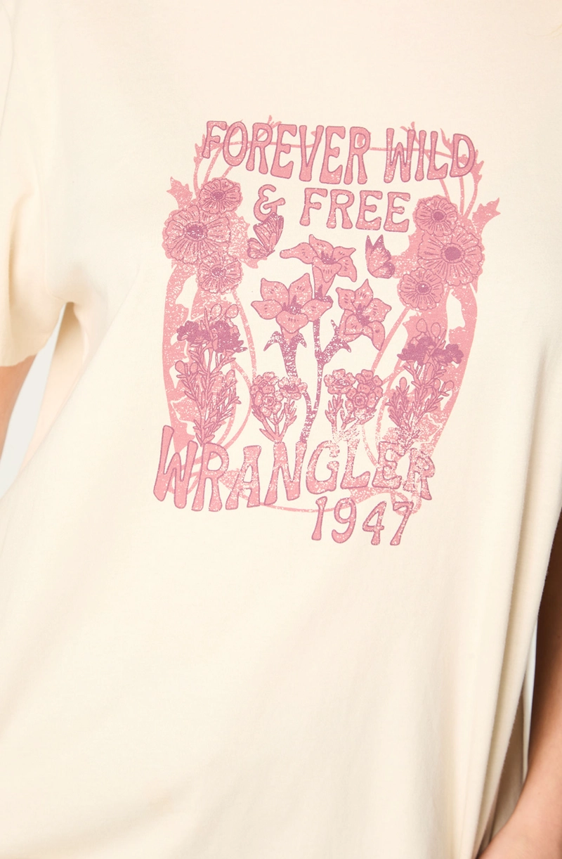 POLERA MUJER GRAPHIC TEE REGULAR FIT BLANCO - 1