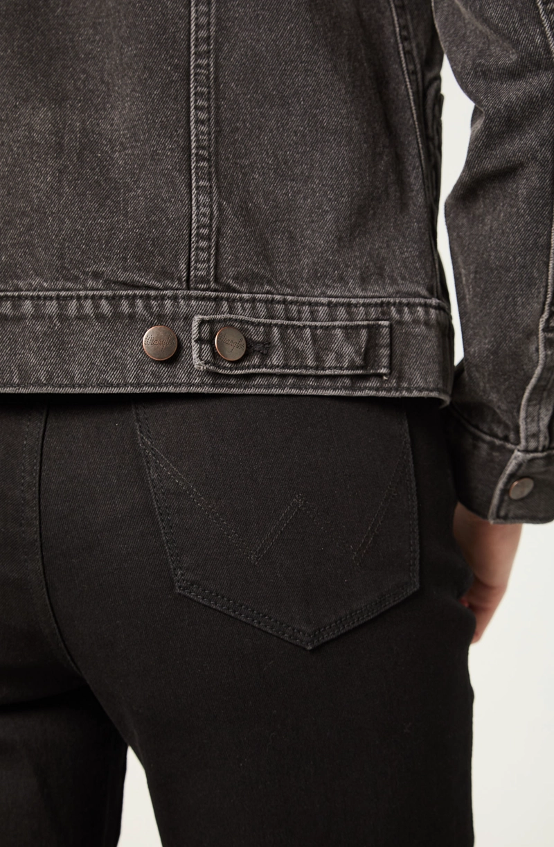 CHAQUETA MUJER HERITAGE DENIM HERITAGE FIT NEGRO - 5