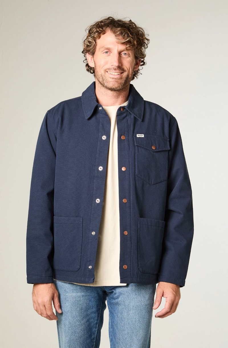 CHAQUETA HOMBRE TRANSITIONAL JACKET REGULAR FIT AZUL - 1