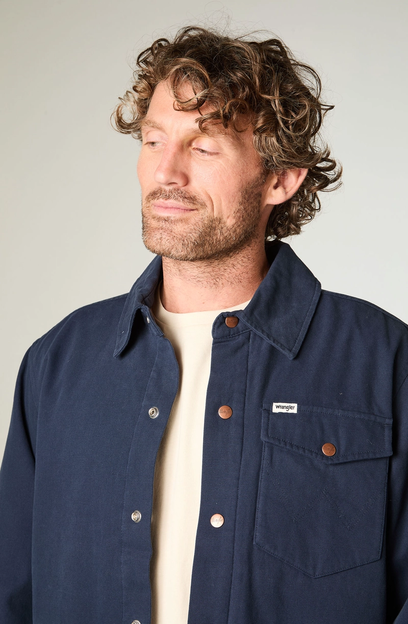 CHAQUETA HOMBRE TRANSITIONAL JACKET REGULAR FIT AZUL - 3