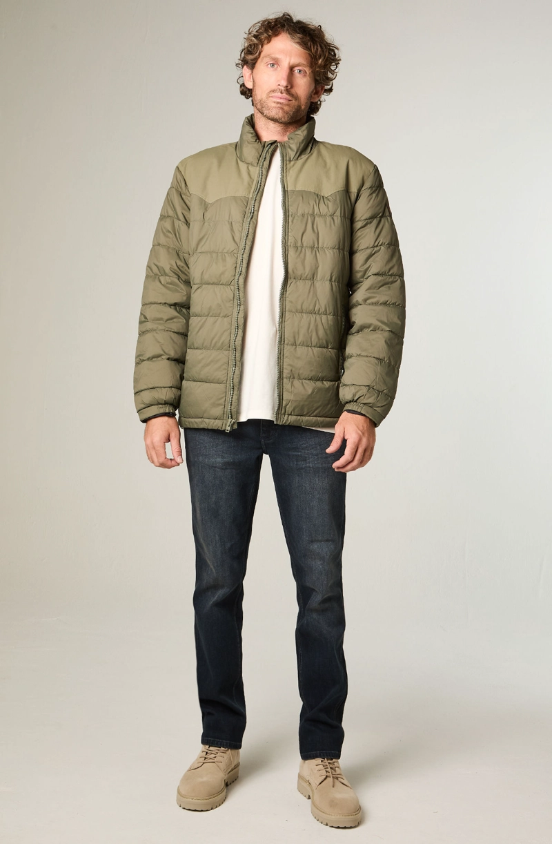 CHAQUETA HOMBRE PACKABLE PUFFER REGULAR FIT VERDE - 2