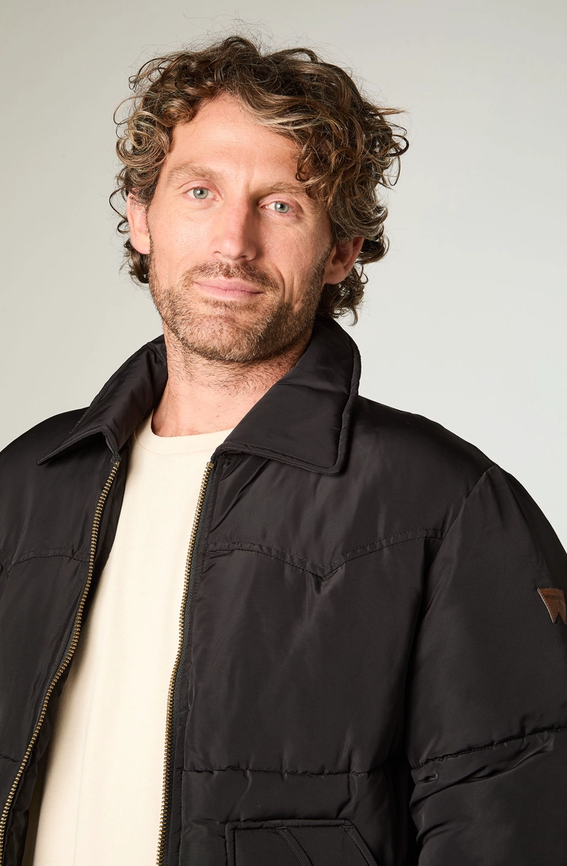 CHAQUETA HOMBRE PUFFER JACKET REGULAR FIT NEGRO - 3