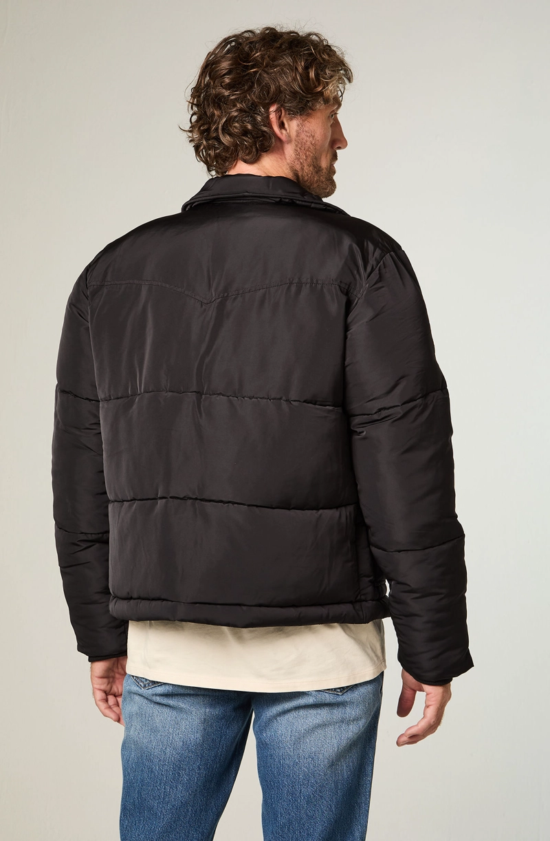CHAQUETA HOMBRE PUFFER JACKET REGULAR FIT NEGRO - 4