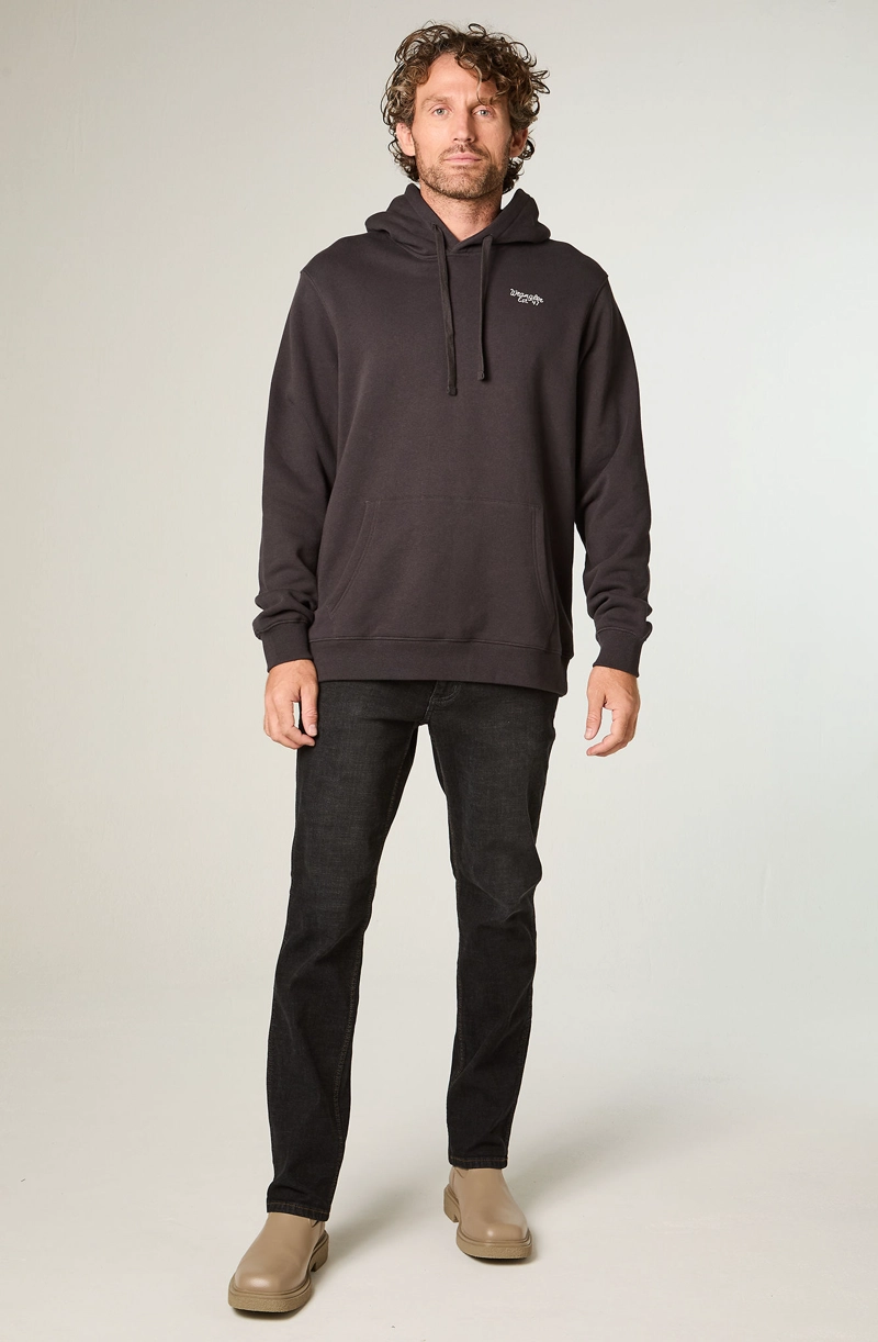 POLERON HOMBRE HOODIE REG REGULAR FIT NEGRO - 2