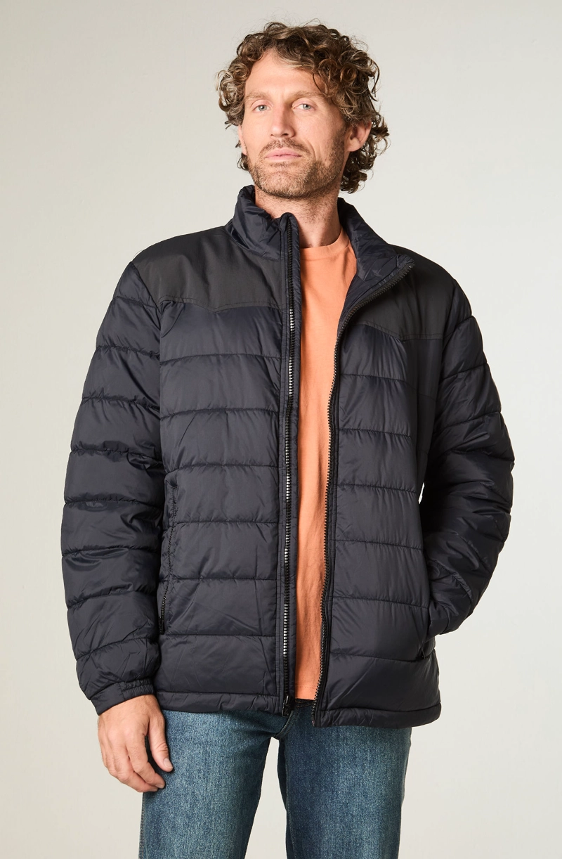 CHAQUETA HOMBRE PACKABLE PUFFER REGULAR FIT NEGRO - 1