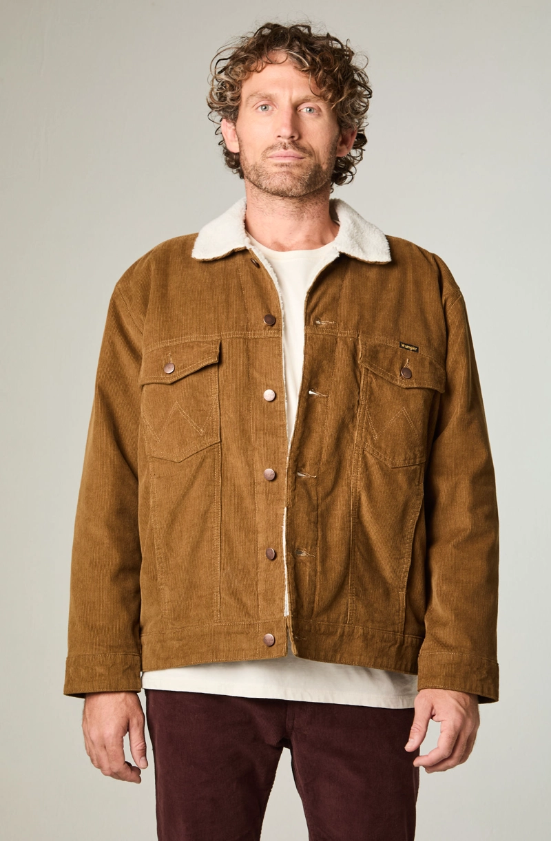CHAQUETA HOMBRE SHERPA COTELE REGULAR FIT TIGER EYE - 1