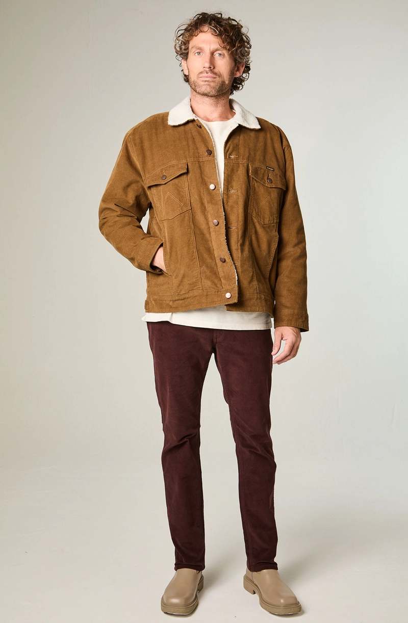 CHAQUETA HOMBRE SHERPA COTELE REGULAR FIT TIGER EYE - 2