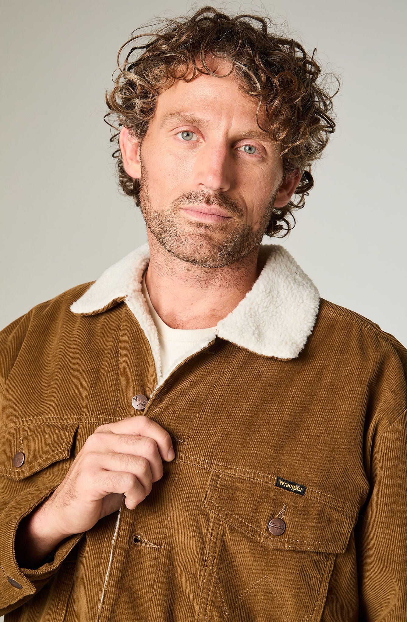 CHAQUETA HOMBRE SHERPA COTELE REGULAR FIT TIGER EYE - 3