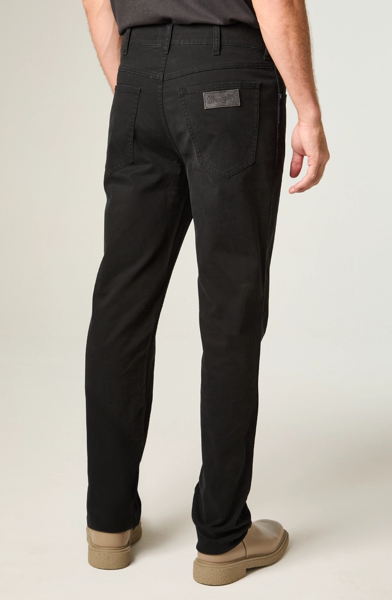 PANTALON HOMBRE GREENSBORO TWILL STRAIGHT TIRO MEDIO GRIS OSCURO - 3