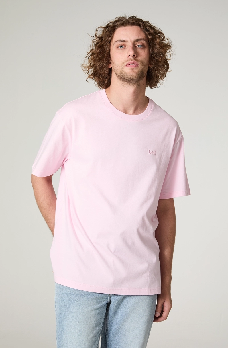 POLERA HOMBRE CUELLO REDONDO MANGA CORTA  REGULAR  FIT BORDADO - 2