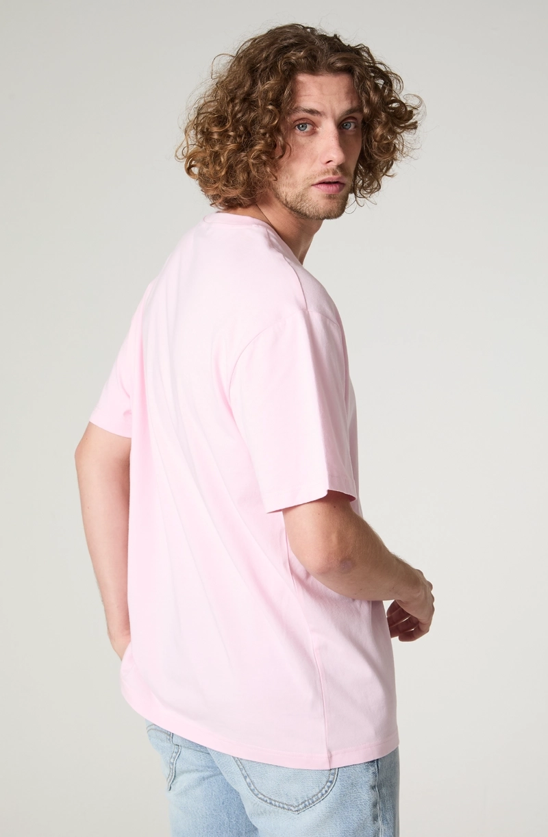 POLERA HOMBRE CUELLO REDONDO MANGA CORTA  REGULAR  FIT BORDADO - 4