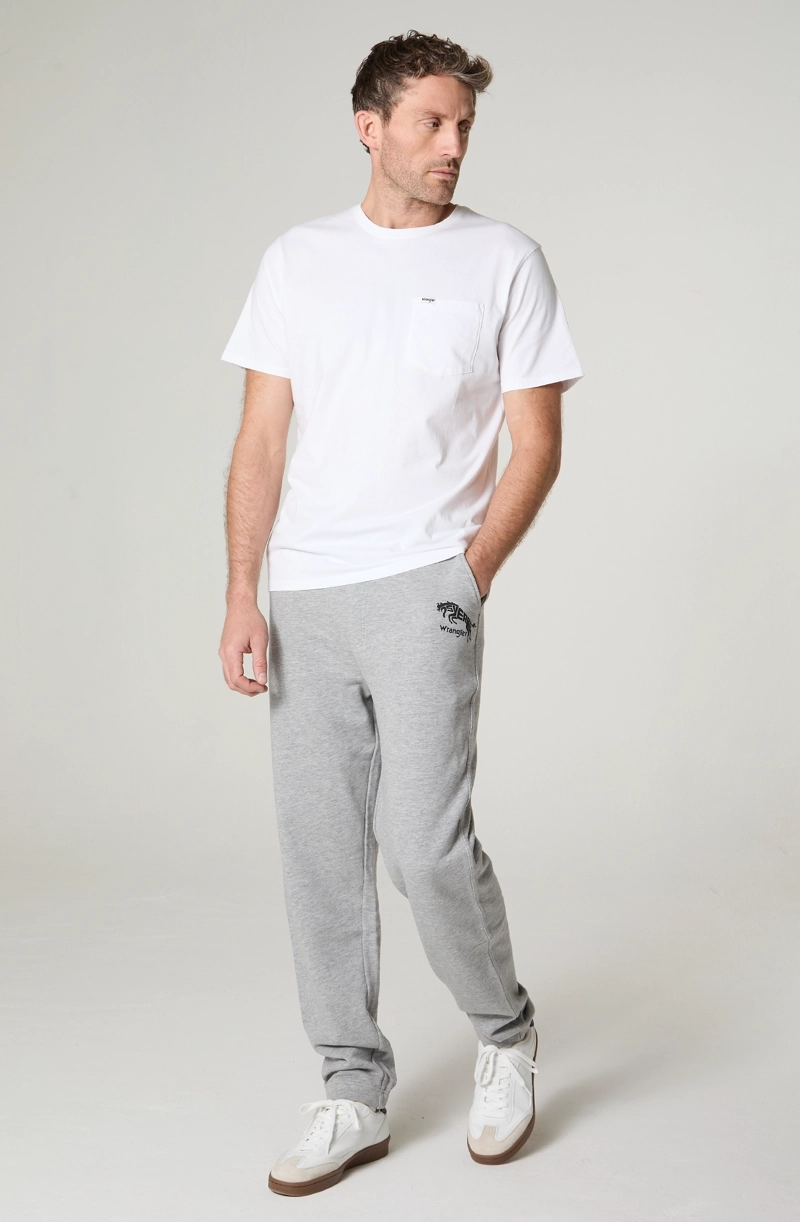 POLERA HOMBRE CUELLO REDONDO CON BOLSILLO REGULAR FIT 100% COTTON - 1