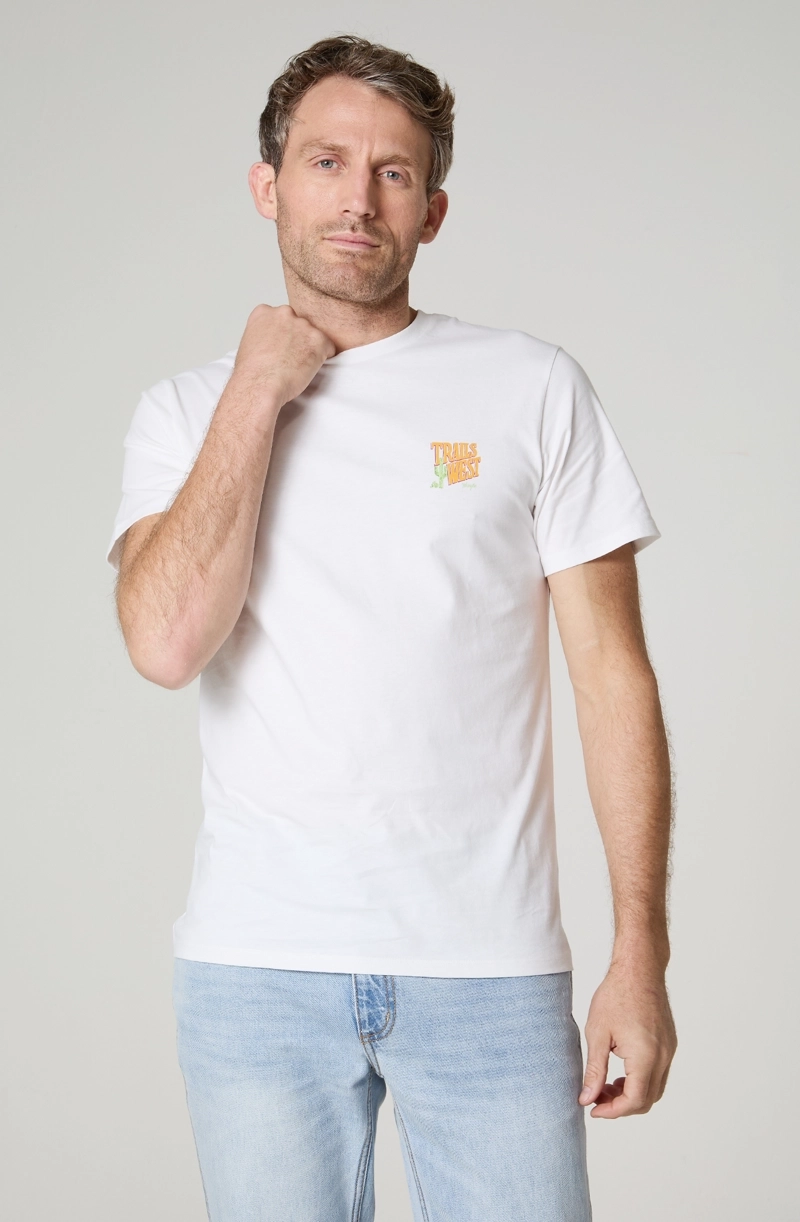 POLERA HOMBRE CUELLO REDONDO MANGA CORTA REGULAR FIT 100% COTTON - 2