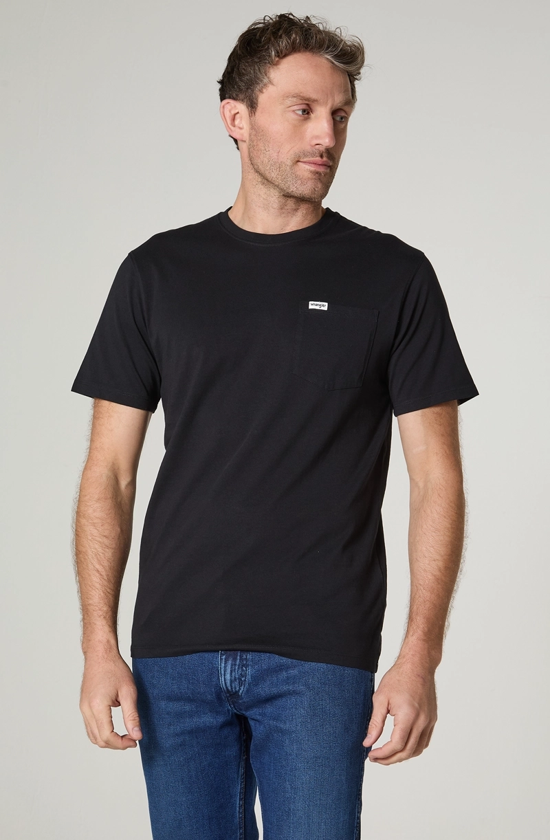POLERA HOMBRE CUELLO REDONDO CON BOLSILLO REGULAR FIT 100% COTTON - 2