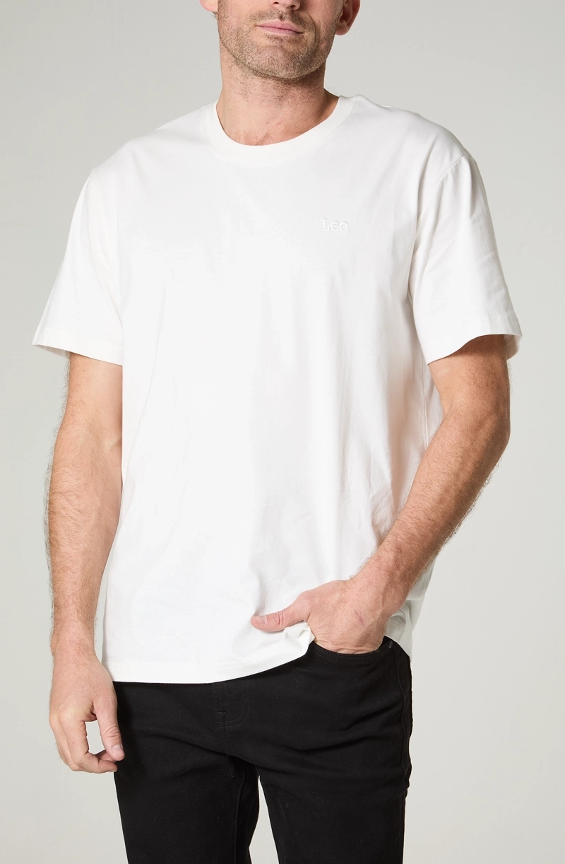 POLERA HOMBRE CUELLO REDONDO MANGA CORTA  REGULAR  FIT BORDADO - 2