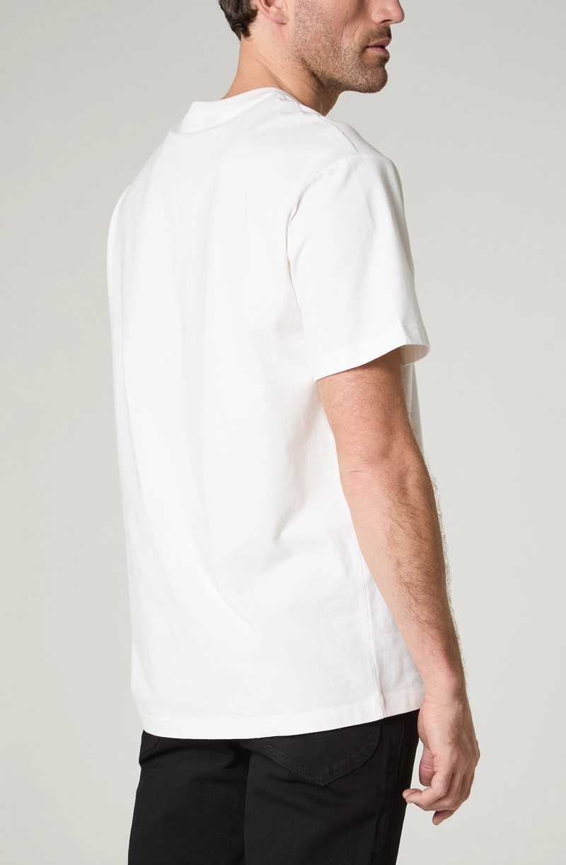 POLERA HOMBRE CUELLO REDONDO MANGA CORTA  REGULAR  FIT BORDADO - 4