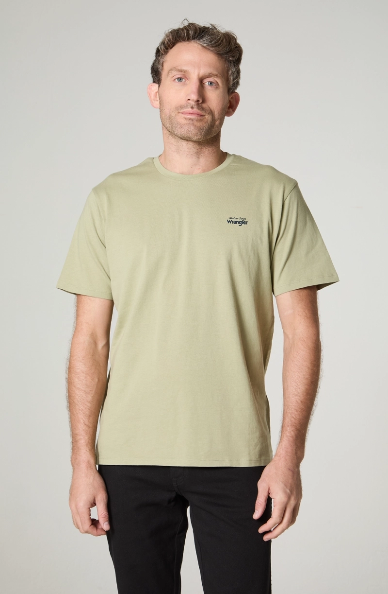 POLERA HOMBRE CUELLO REDONDO MANGA CORTA REGULAR FIT 100% COTTON - 2