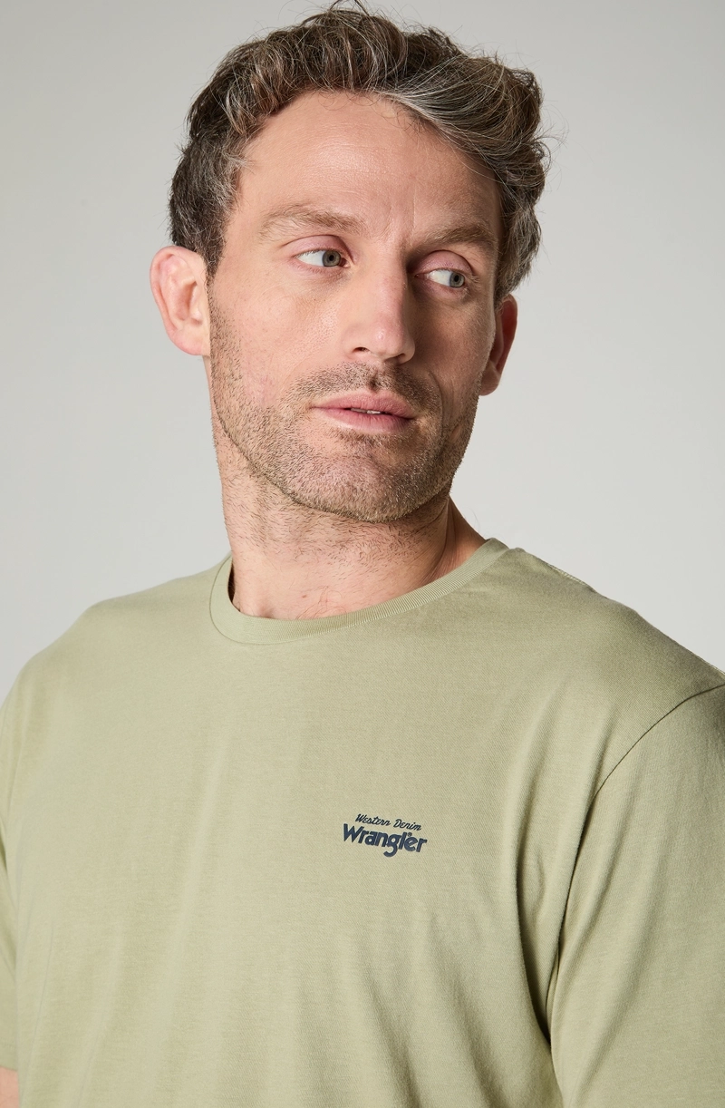 POLERA HOMBRE CUELLO REDONDO MANGA CORTA REGULAR FIT 100% COTTON - 3
