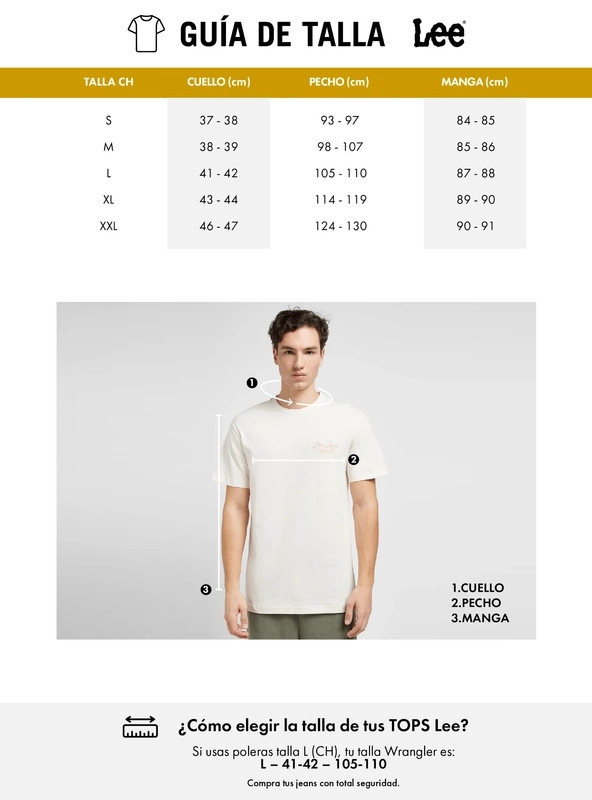 POLERA HOMBRE MANGA CORTA  HENLEY REGULAR  FIT BOTONES - 5