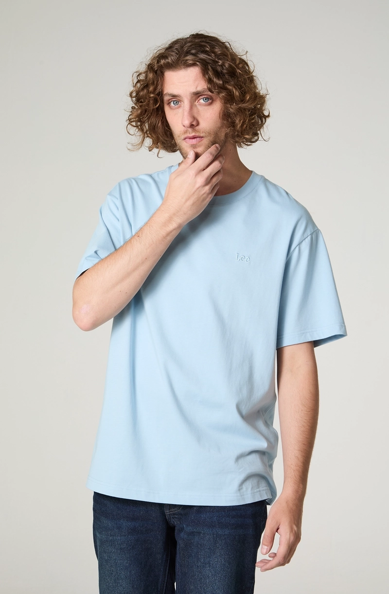 POLERA HOMBRE CUELLO REDONDO MANGA CORTA  REGULAR  FIT BORDADO - 2