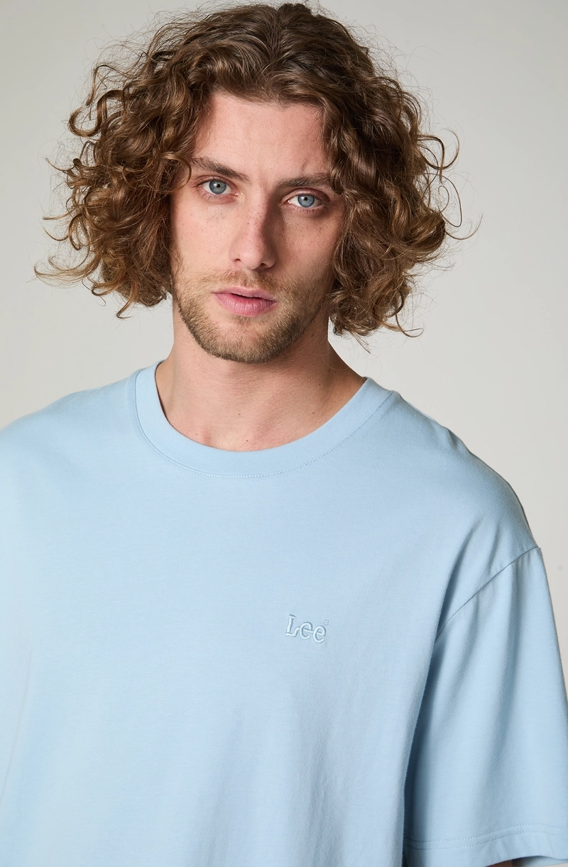 POLERA HOMBRE CUELLO REDONDO MANGA CORTA  REGULAR  FIT BORDADO - 3