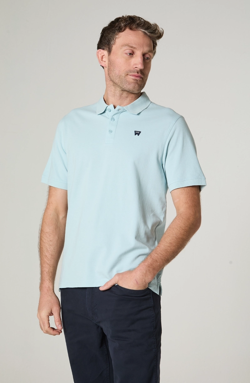 POLERA HOMBRE PIQUE MANGA CORTA  REGULAR FIT 100% COTTON - 2