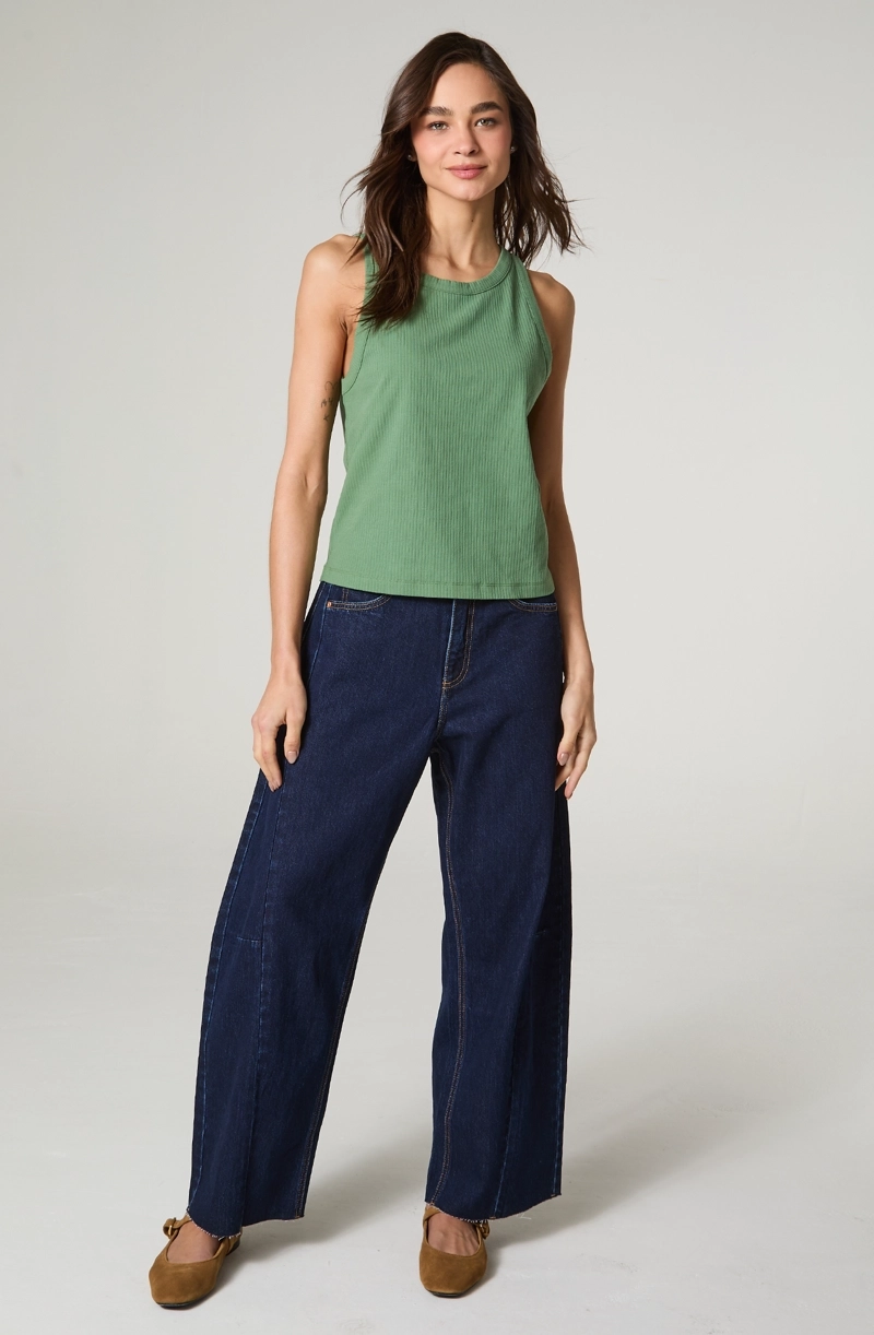 POLERA MUJER TANK SIN MANGA REGULAR  FIT - 1