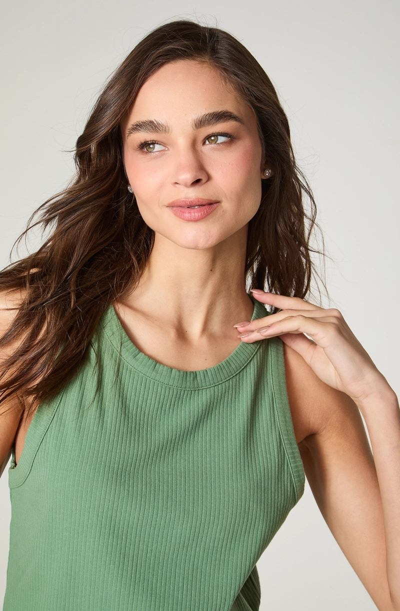 POLERA MUJER TANK SIN MANGA REGULAR  FIT - 3