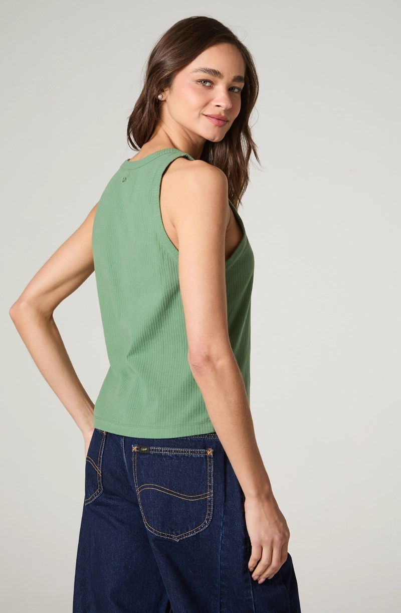 POLERA MUJER TANK SIN MANGA REGULAR  FIT - 4