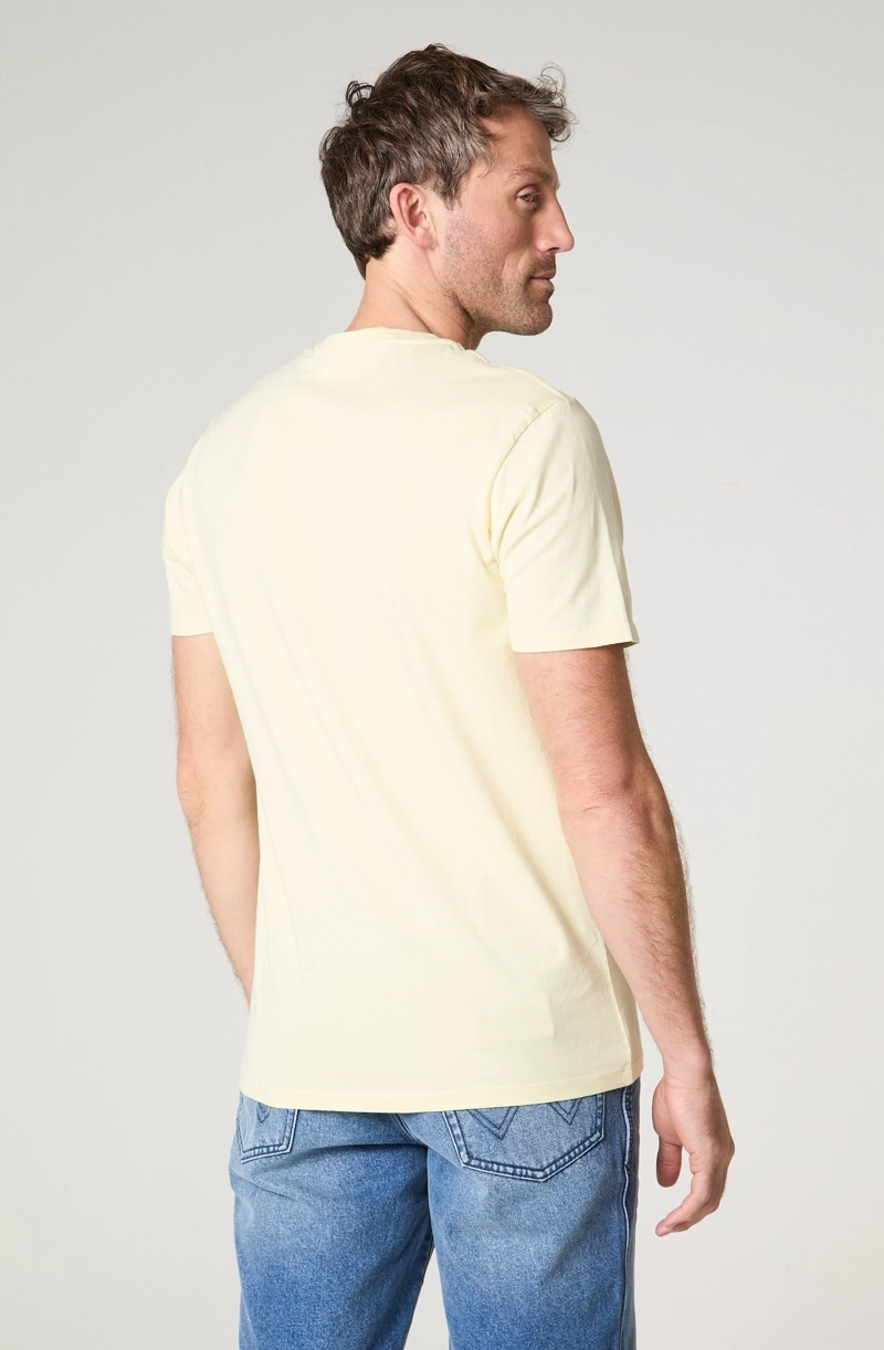 POLERA HOMBRE CUELLO REDONDO MANGA CORTA REGULAR FIT 100% COTTON - 5