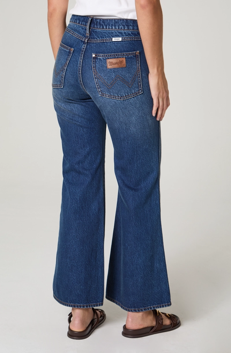 JEANS MUJER 70´FLARE FLARE 100% COTTON - 3