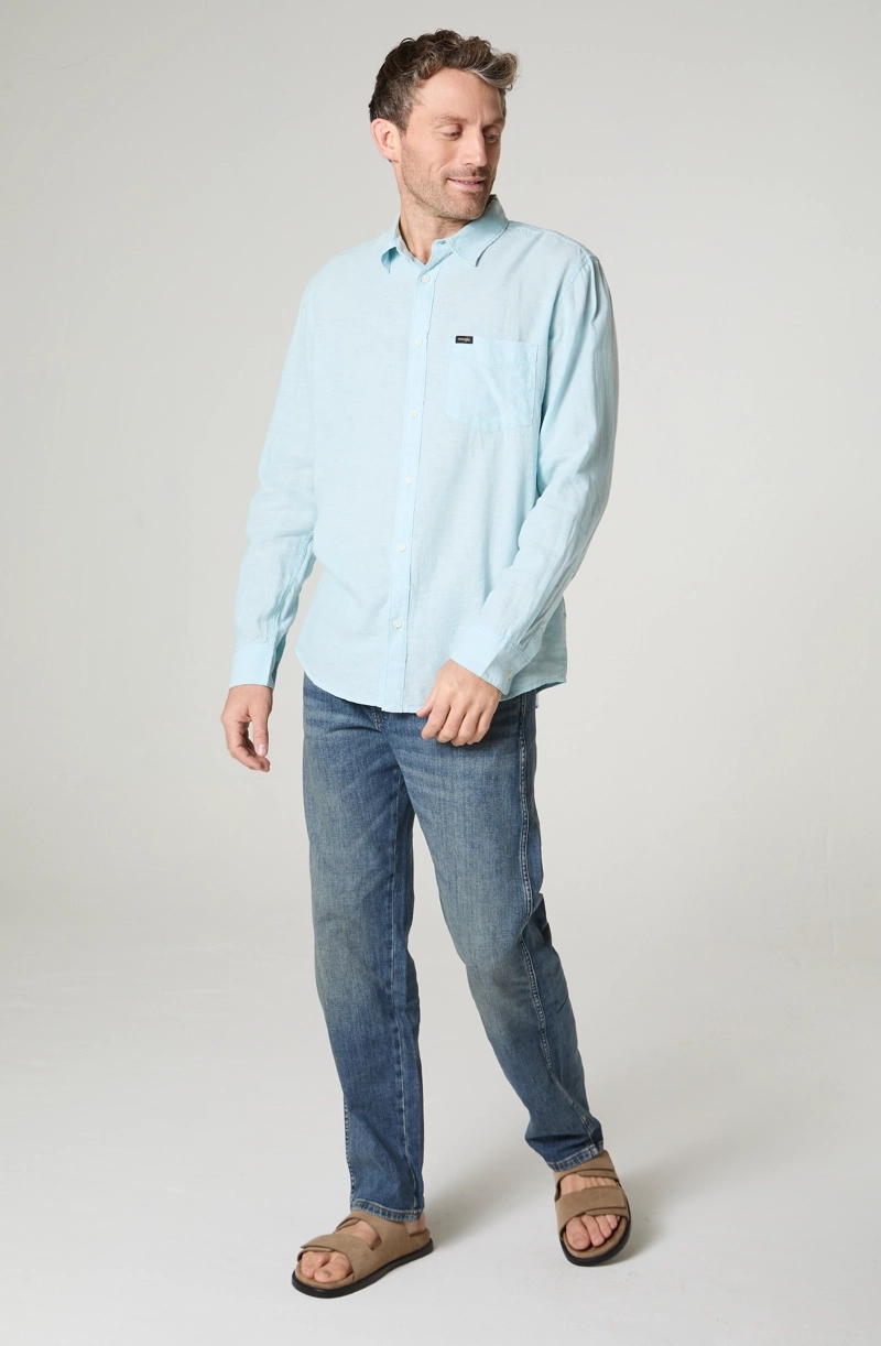JEANS HOMBRE LOOSE STRAIGHT REGULAR FIT 100% COTTON - 1
