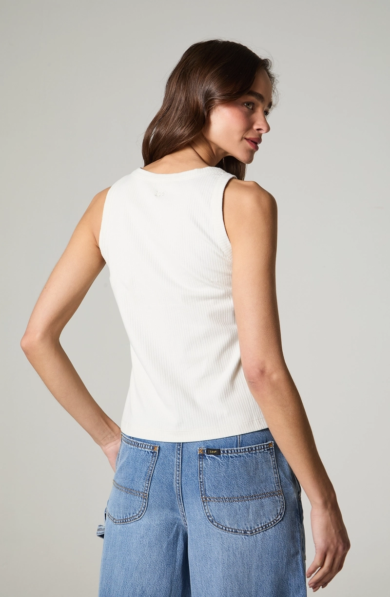 POLERA MUJER TANK SIN MANGA REGULAR  FIT - 4