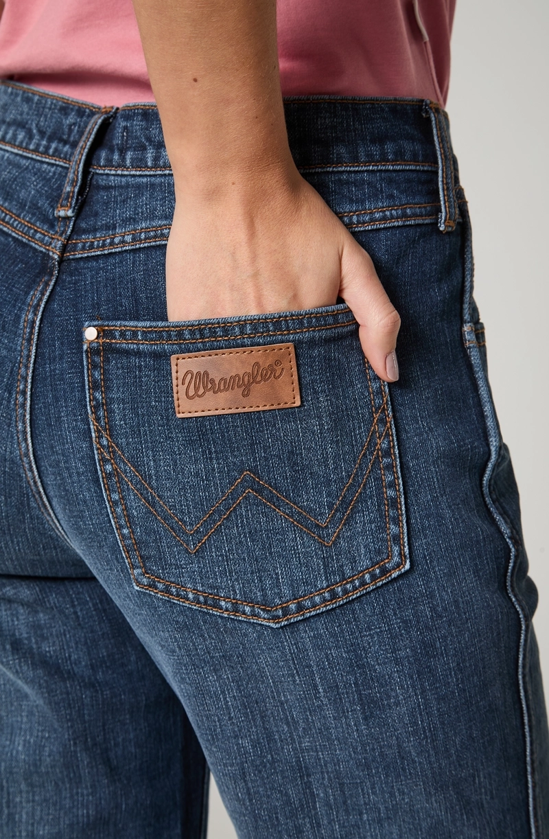 JEANS MUJER SUNSET REGULAR STRAIGHT 100% COTTON - 4