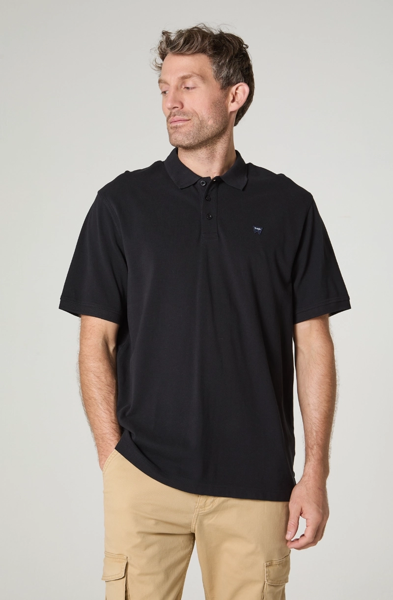 POLERA HOMBRE PIQUE MANGA CORTA  REGULAR FIT 100% COTTON - 2