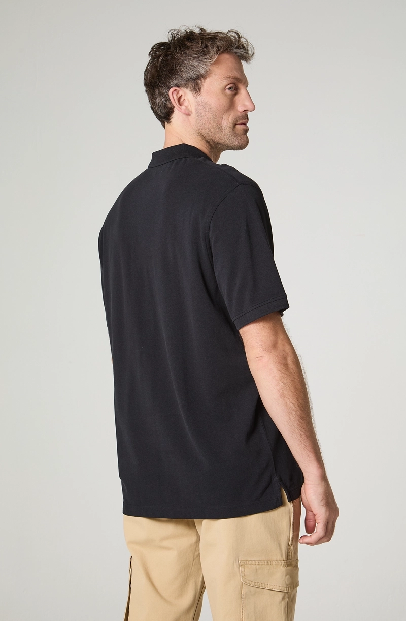 POLERA HOMBRE PIQUE MANGA CORTA  REGULAR FIT 100% COTTON - 4