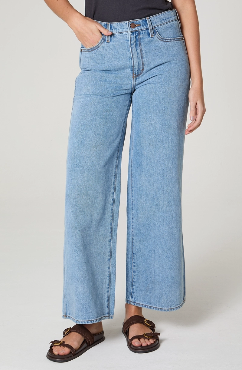 JEANS MUJER WORLD WIDE RELAXED FIT 100% COTTON - 2