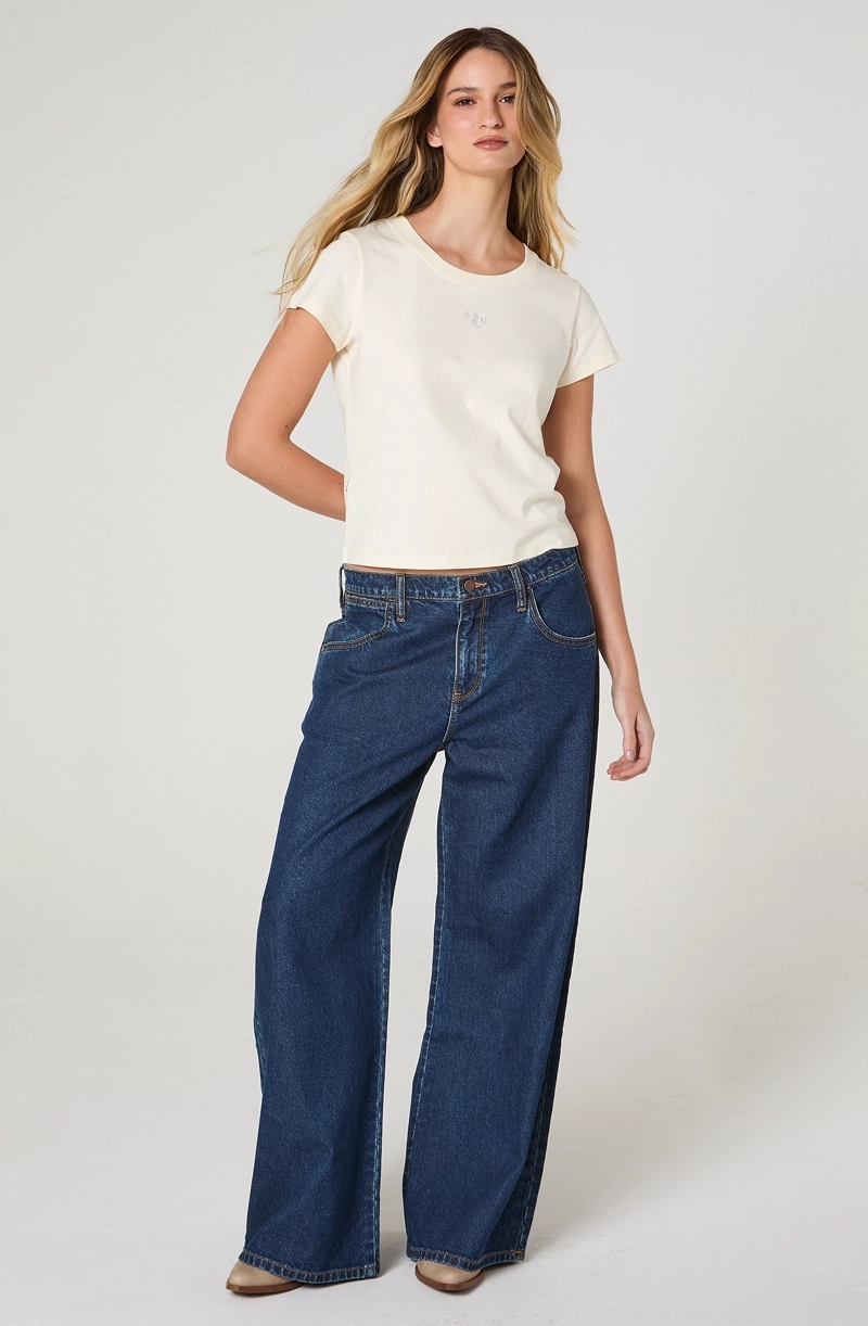 JEANS MUJER ULTRA BARREL BARREL 100% COTTON - 1