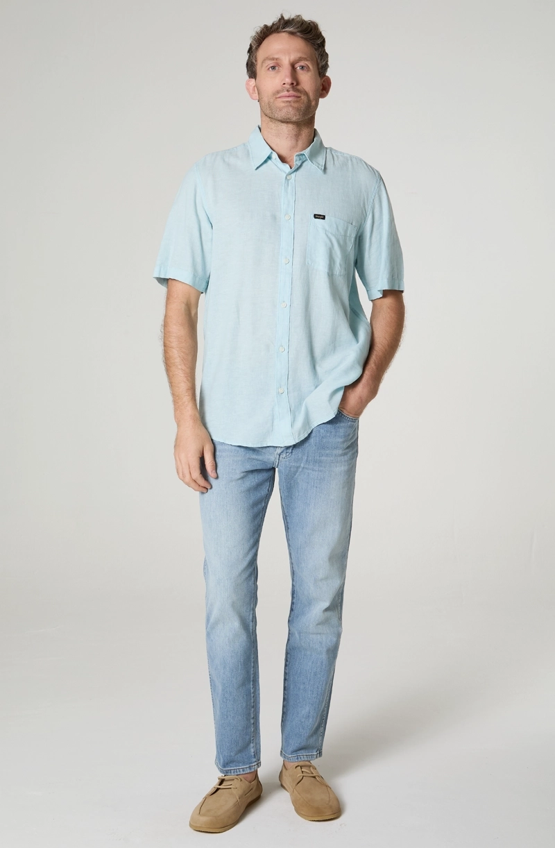 JEANS WRANGLER HOMBRE LARSTON LIGHT BLUE - 1