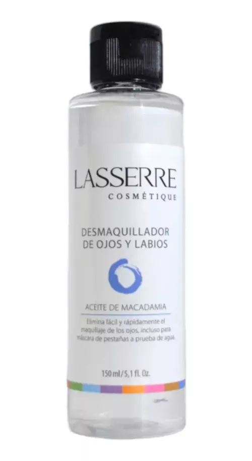 DESMAQUILLADOR LASSERRE COSMETIQUE OJOS Y LABIOS 150ML CON ACEITE DE MACADAMIA - 1