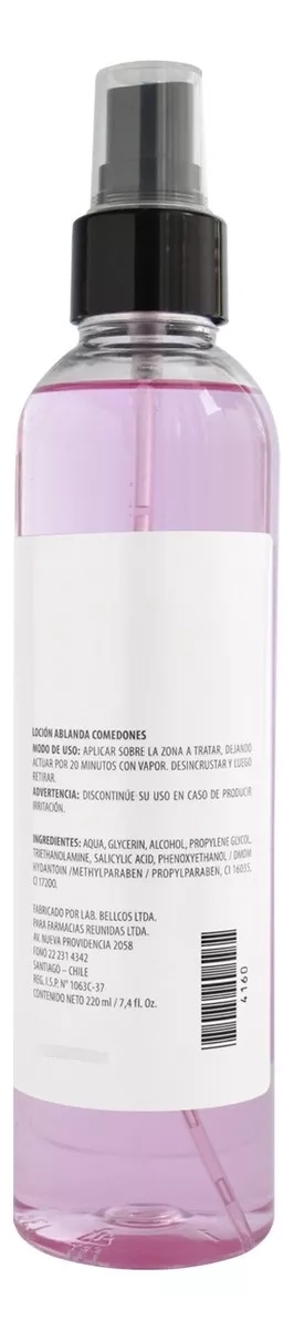 LOCIÓN ABLANDA COMEDONES 220 ML - 2