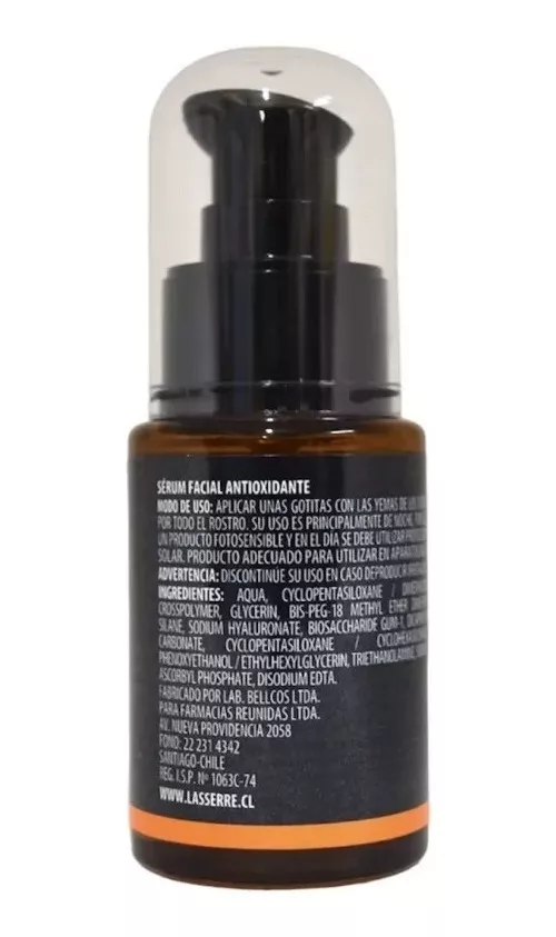 SERUM ANTIOXIDANTE VITAMINA C 30ML CON ÁCIDO HIALURÓNICO - 2