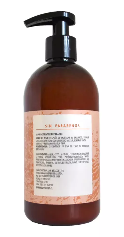 ACONDICIONADOR REPARADOR ARGÁN 350 ML KERATINA SIN SAL - 2
